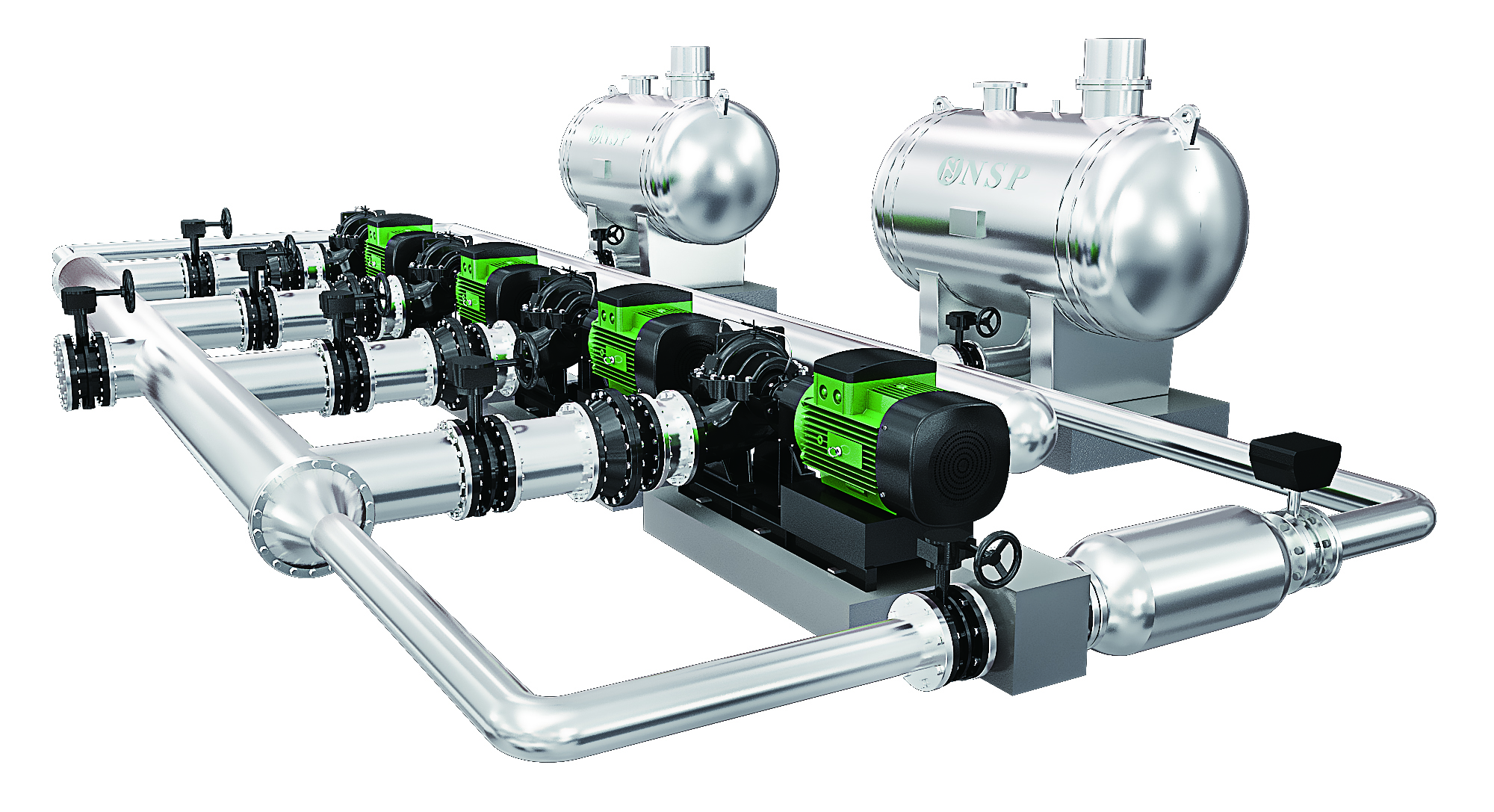 NSJY自来水加压泵站供水设备